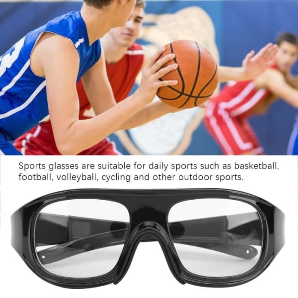 Duokon huvudmonterade skyddsglasögon Stöttåliga PC Sport Basketglasögon Skyddsglasögon