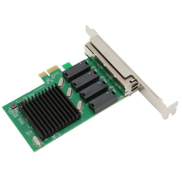 HURRISE PCIe Gigabit Ethernet RJ45 nätverkskort kompatibelt med Win 10 Server 2012