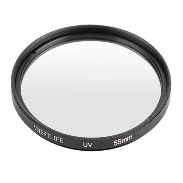 HURRISE UV-filter för kamera VBESTLIFE UV-filter Ultratunt linsskydd Universal för DSLR-kamera 55 mm