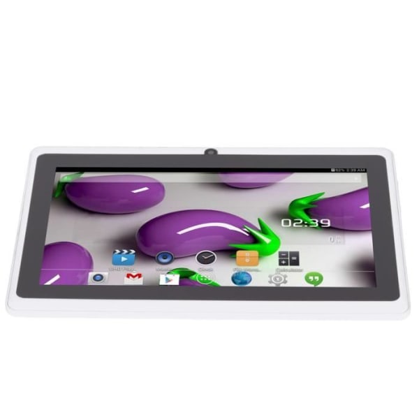 Tablet PC 7-tums Quad Core CPU Ögonskydd Kids Tablet med 8GB ROM-stöd Tablet Computing White