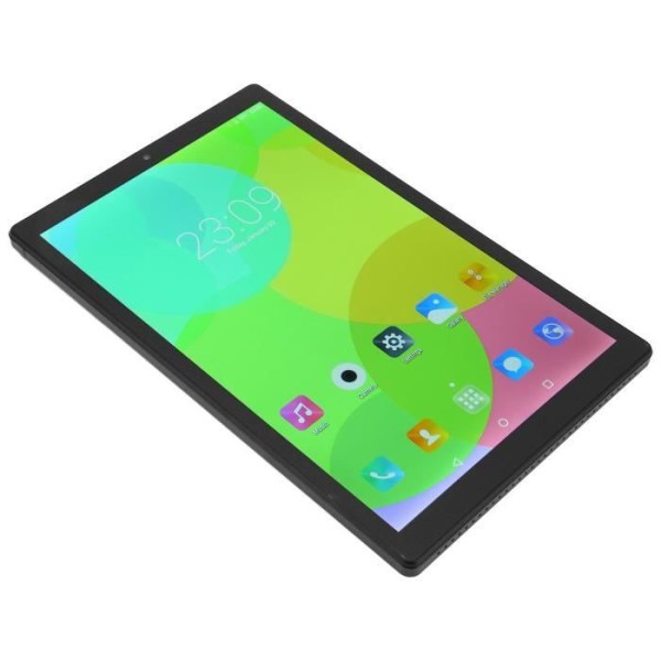 HURRISE Black Tablet 10,1 tums surfplatta, för Android 11 gaming surfplatta, 6 GB RAM 128 GB dator surfplatta EU-kontakt