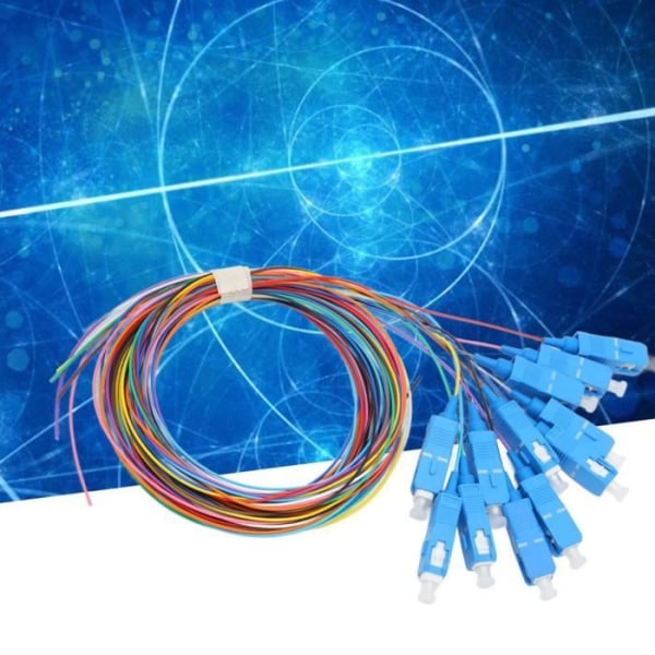 BEL-7423054932333-Optisk kabel 12 st Optisk fiberkabel Patch Sladd Keramisk hylsa 12 trådar för dator R