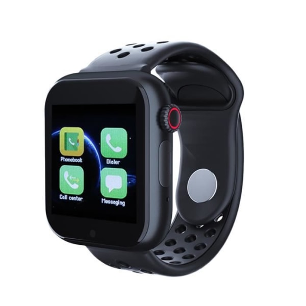 HURRISE smart armband Z6S Sports Pulsmätare Smartwatch Bluetooth Plug-in Card Step Counter Smart Armband (svart)