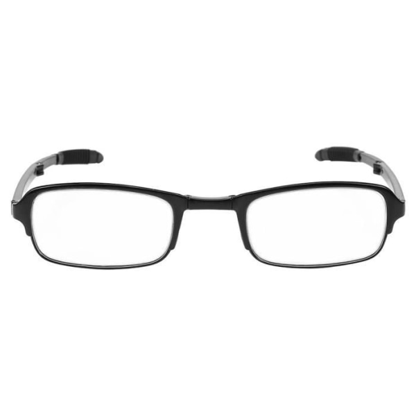 CEN Bärbar lättviktsvikbar Presbyopic Glass Fatigue Relief Läsglasögon (Svart 1.0)