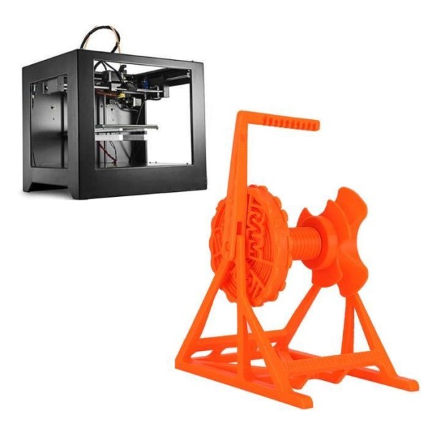 3D-skrivare trådhållare, slitstark hård PLA ABS förbrukningsmaterialhållare, för Prusa i3