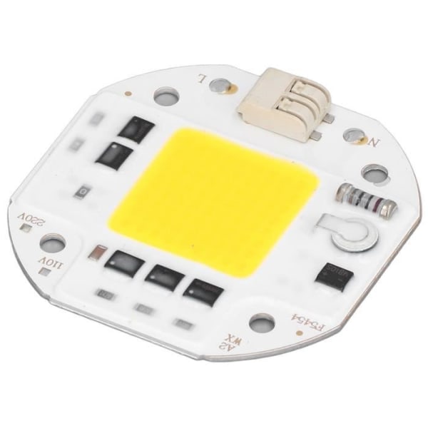 HURRISE COB Ljuschip COB-lampa Pärla LED-chip Högeffekt Hög ljusstyrka Hårdvaruficka 50W 100W Varmvit