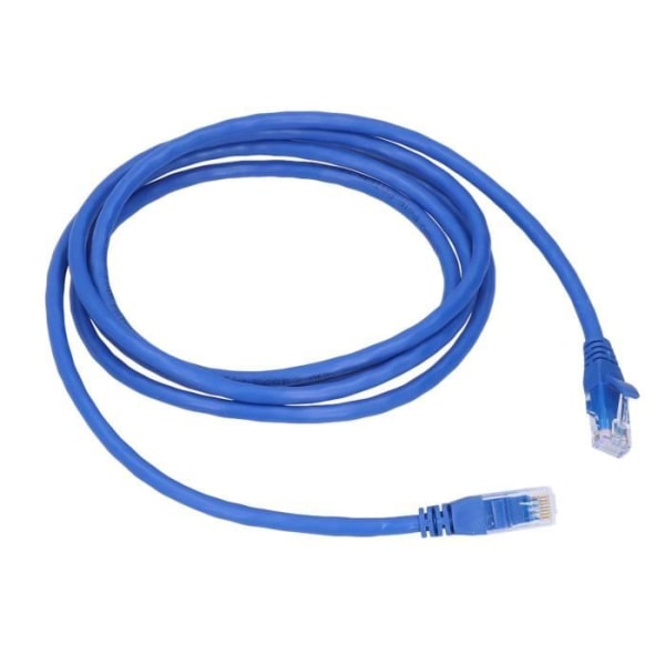 HURRISE oskärmad nätverkskabel Cat6 Ethernet-kabel Kilomega 8-kärnor tvinnat par oskärmad nätverksbygel internetkabel