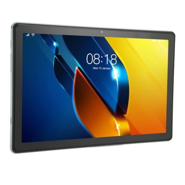 HURRISE Tablet 10-tums 5G WiFi-surfplatta, 1920x1200 Grön Kids Tablet för Android 11 6GB Dator EU-kontakt