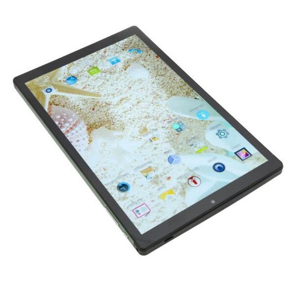 HURRISE Tablet 10 Talkable Smart Tablet 10,1 tum Android-stöd 2,4/5G WiFi 6 128GB Dator Surfplatta EU-kontakt