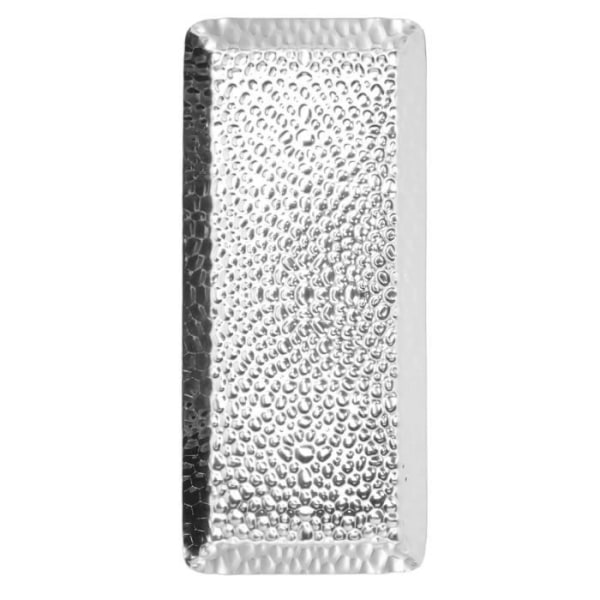 Hamrade brickor 25x11cm Hamrade servetter Brickor i rostfritt stål Multifunktionsdiskmaskin Säker efterrätt
