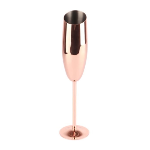 HURRISE Metall Champagneglas Rostfritt stål Fasad mun Champagneglas Beständigt mot rost och