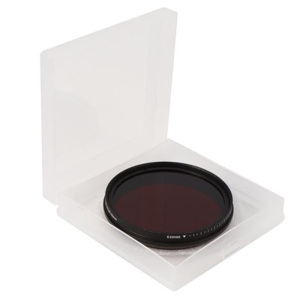 FOTGA justerbart infrarött filter för IR-fotografering - Diameter 62mm