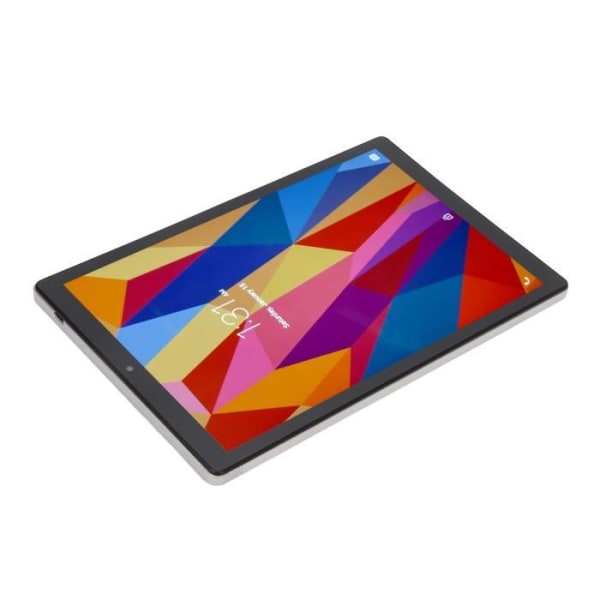 HURRISE Silver Tablet 10,1 tums surfplatta MT6592 CPU 8 Core för Android11 6 GB RAM 128 GB ROM 2,4 5G WiFi