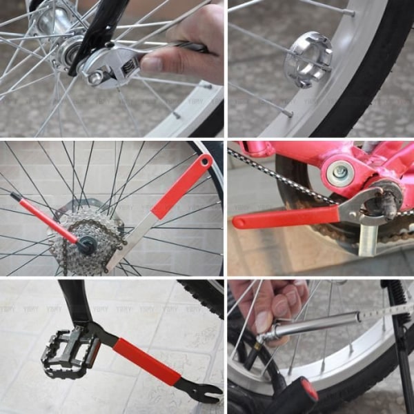 44st verktygssats för cykelcykelreparationer