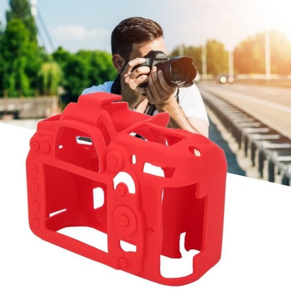 HURRISE Kamera Skyddsfodral Kamera Skyddsskal Silikonfodral Skydd för Nikon D7000