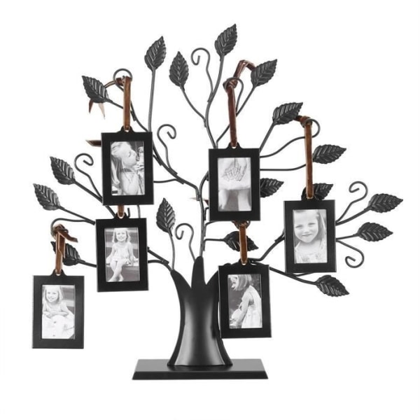 TMISHION släktträd fotoram Trendig familj fotoram display träd med hängande ramar Heminredning