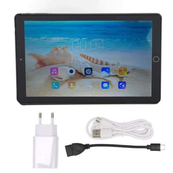 HURRISE Tablet PC 10 Inch Tablet Dual, Talking 2G 32G RAM SIM Kamera Standby 1920x1200 IPS surfplatta EU-kontakt