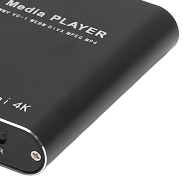 HURRISE HD Streaming Media Player HD Video Player Mini 4K Högupplöst Streaming Media Player för