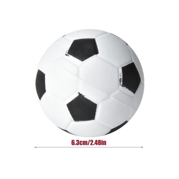 Leksak 12 ST 6,3 CM EVA elastisk boll Lekplats EVA elastisk boll Minska trycket Stress Barnleksak (fotboll)