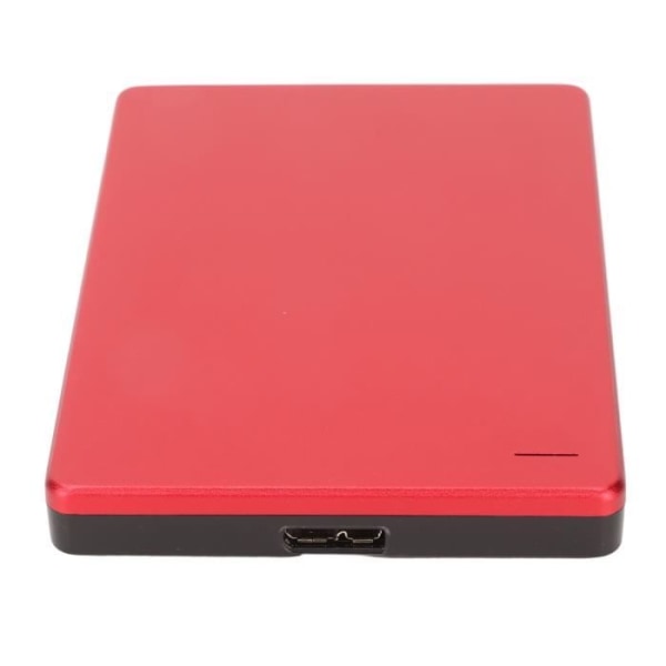 HURRISE mobil extern hårddisk HURRISE hårddisk USB 3.0 extern hårddisk 2,5 tums datorläsare Röd 500 GB