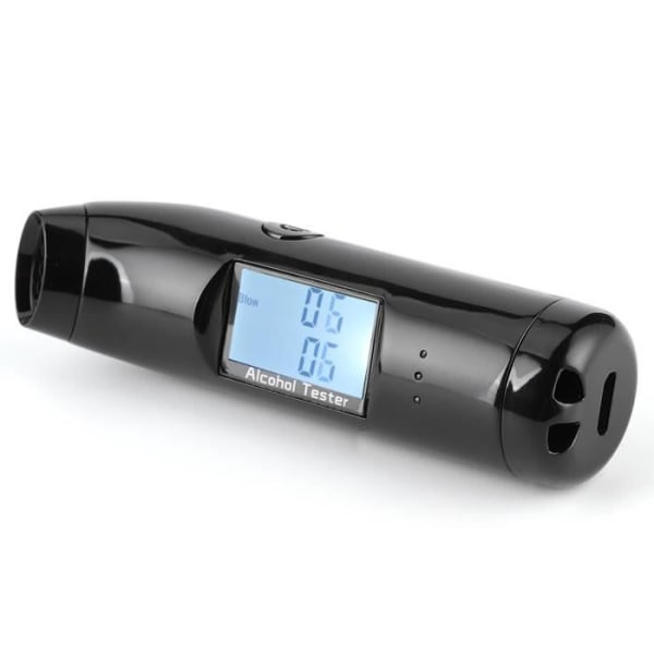 HURRISE Breathalyzer Digital Breath Vintestare LCD-skärm rattfyllerianalysatordetektor
