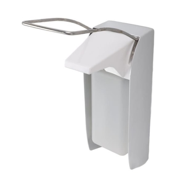 Väggmonterad dispenser 1000 ml påfyllningsbar tvål dispenser Handdesinfektionsdispenser för toalett badrum