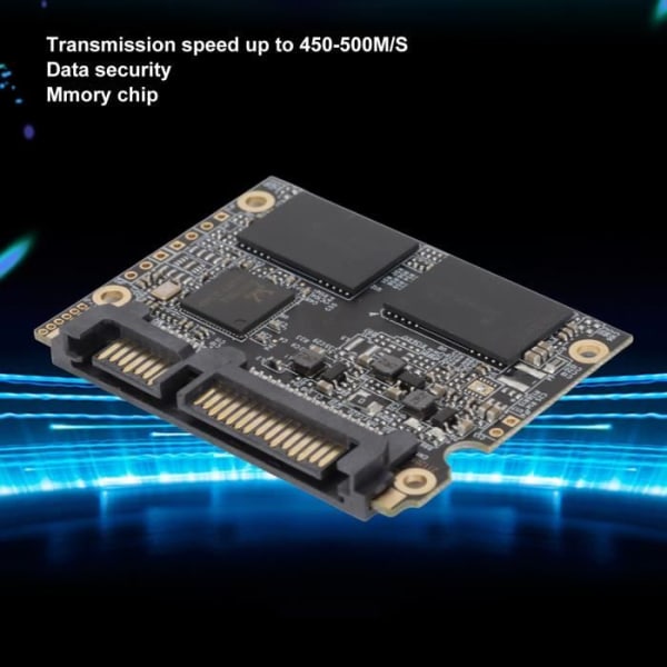 HURRISE SSD SATA SATA SSD 2,5 tums dubbelkanals 450-500M/S snabb och stabil överföringsdatasäkerhet SATA3 SSD (128