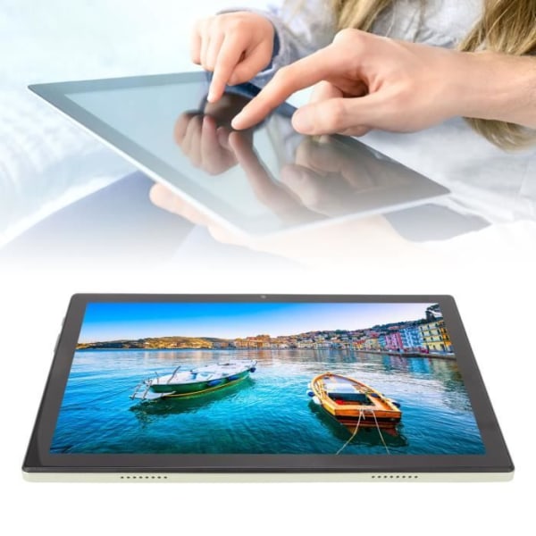 LIX-X109 10,1" HD-surfplatta 10GB+256GB WiFi Android 4G LTE Ljusgrön