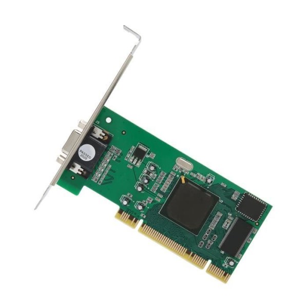 Fdit PCI Express grafikkort PCI Express video grafikkort PCB för ATI Rage XL 8MB SDRAM VGA grön panel för dator