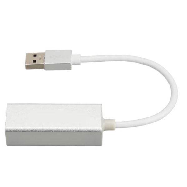 HURRISE USB Ethernet-kontakt USB Ethernet-adapter USB3.0 till RJ45, Gigabit Ethernet LAN Converter 10M datorpaket