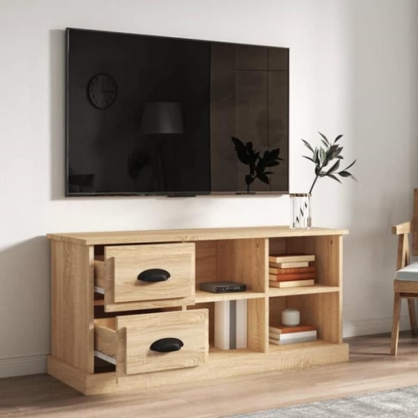 Sonoma tv-skåp i ek 102x35,5x47,5 cm konstruerat trä