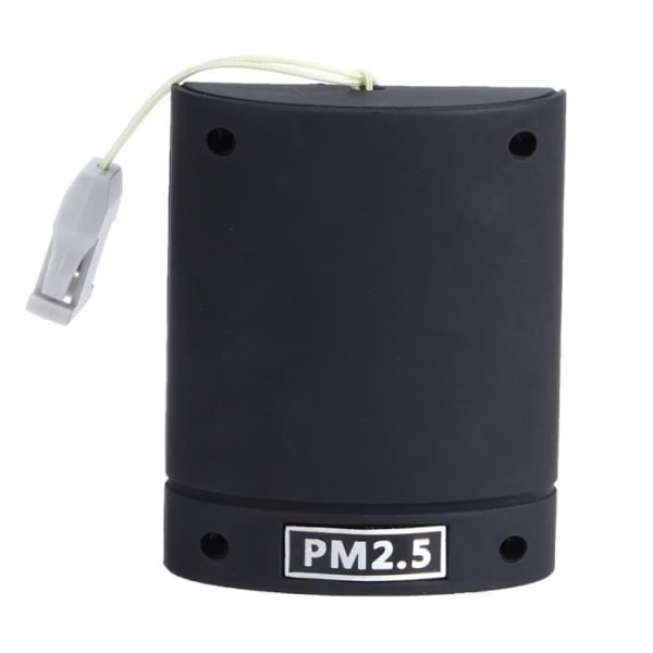 HURRISE Luftrening DC4V Mini Bärbar Hals Upphängningstyp Negativ jonluftrenare PM2.5 Borttagning USB-driven
