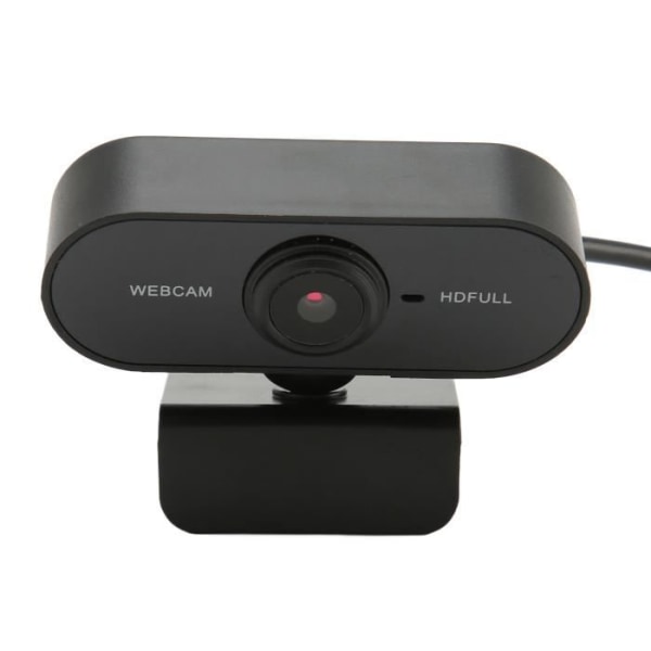 HURRISE 1080p HD webbkamera webbkamera, USB-videokamera för dator, inbyggd mikrofon, ljudbildsensor videoprojektor
