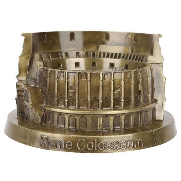 BEL-7696830448421-RRmain Colosseum Colosseum-modell, romersk Colosseum-modell, stark och hållbar smidesbrons för statylampa