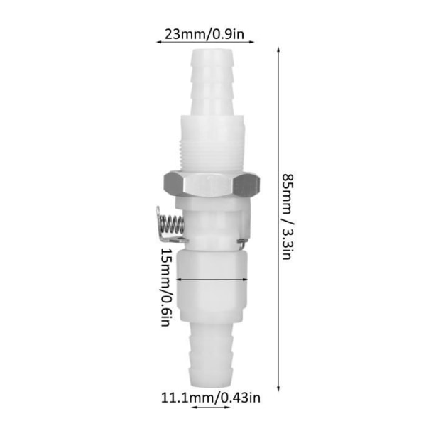 (Pagodens yttre diameter 11 1mm)85mm Datorlängd