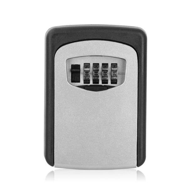 HURRISE Säker nyckellåda Väggmonterad, utomhusskåp med 4-siffriga lösenordsnycklar
