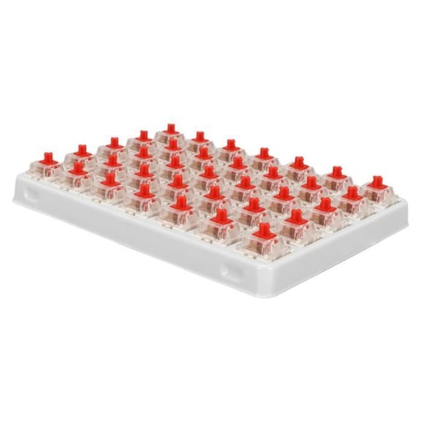 Tbest Röd Switch, 35 delar mekanisk tangentbordsbrytare för datormekaniska tangentbord