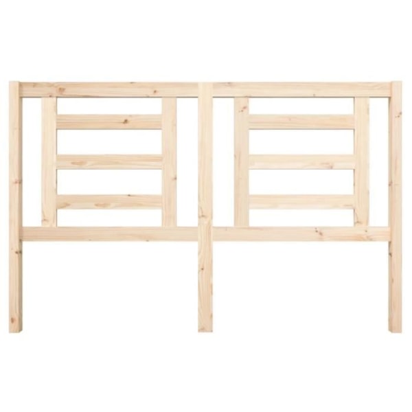 Sänggavel i trä - FDIT - 156x4x100 cm - Vit - Modernt - Design