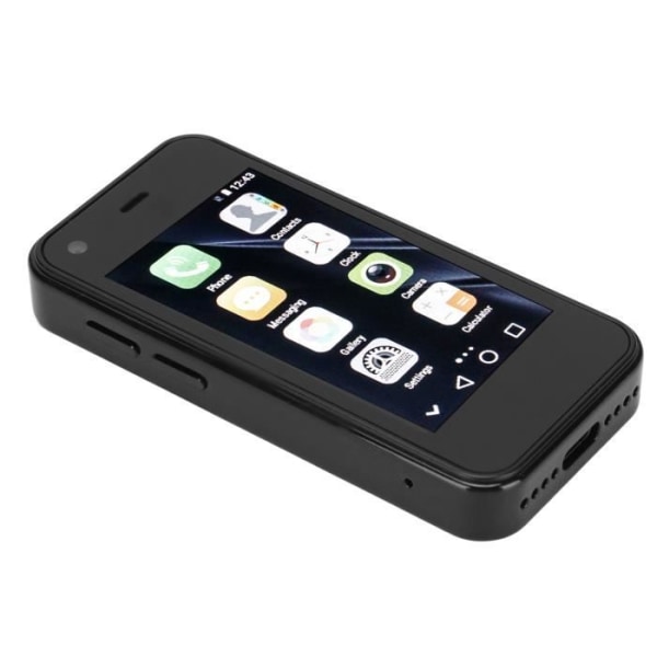 TBEST XS13 Mobiltelefon - Ministorlek 2,5 tums HD-pekskärm - Vit - Stöd 3G, WiFi, GPS