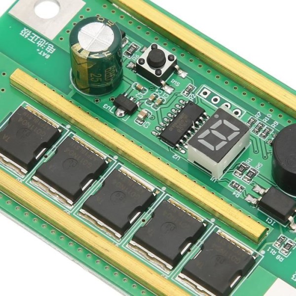 LIX-8 Speed Justerbar Digital Display Control Board 12V Bärbar Batteripunktsvetsare