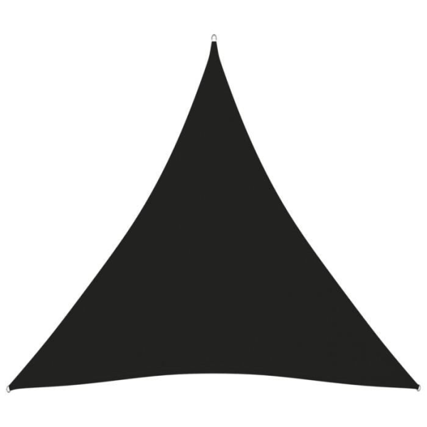 BEL-7029242387314-Parasolsegel Oxford-tyg trekantigt 4,5x4,5x4,5 m Svart