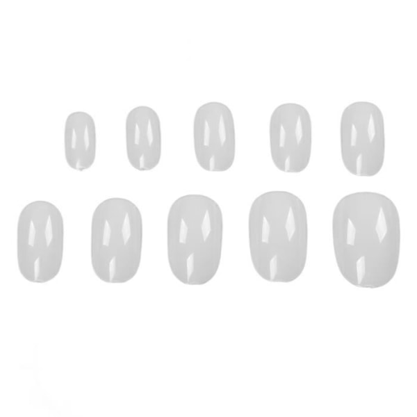 Falska naglar - HURRISE - Nail Tip Professional - Naturlig färg - Manikyr