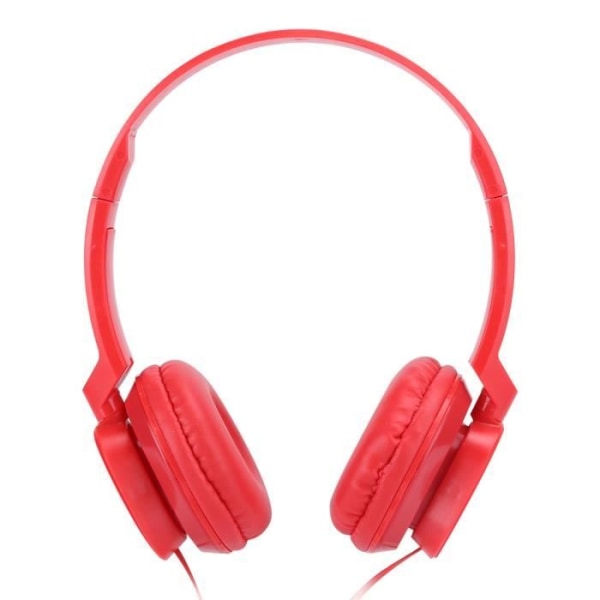 Tbest stereohörlurar kopplade över örat hörlurar stereoljudheadset med mikrofon Gaming Musikhörlurar