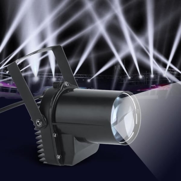 HURRISE LED Spotlight 12W LED Beam Spotlight Party Scen Disco Pub Festival Pinspot Effect Lights UK 220V~240V