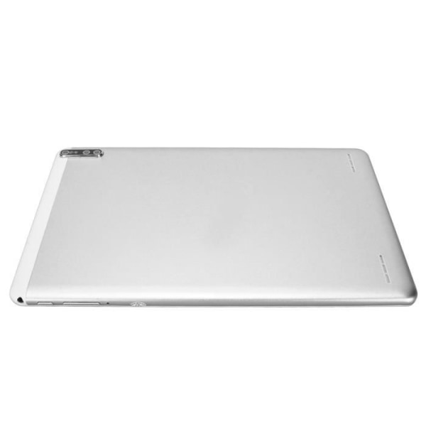 HURRISE Silver Tablet HD Tablet, 10,1 tums surfplatta, Octa Core bärbar surfplatta, 6 GB RAM dator surfplatta EU-kontakt