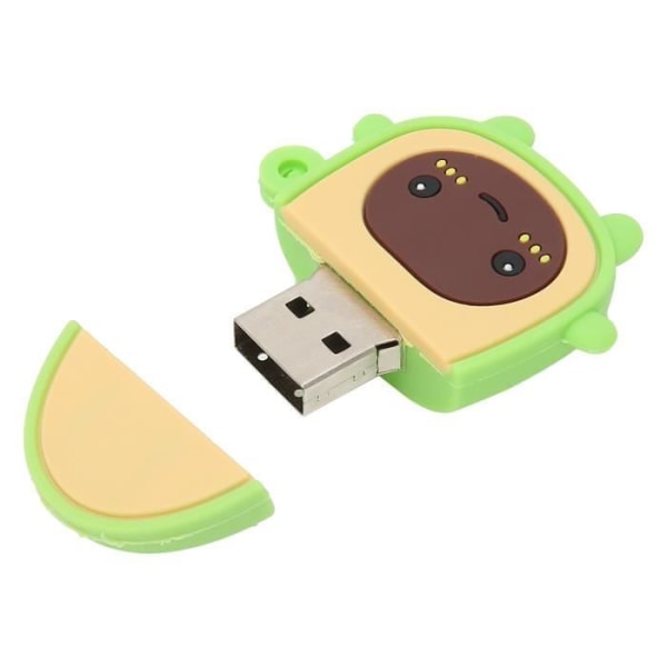 HURRISE USB-minneskort Stor lagringsenhet U-disk med tecknat utseende för bärbar dator (64 GB)