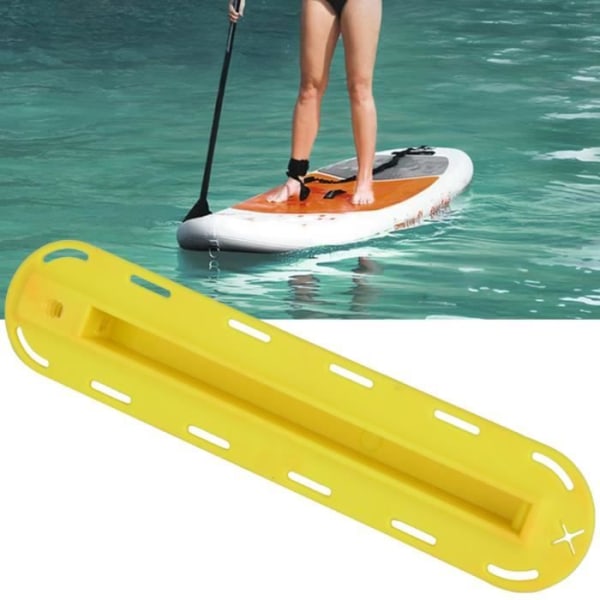 BEL 3st Plast Surfboard Fenplugg Surfboard Fenplugg med skruvnyckel (Gul)