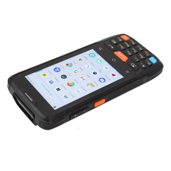 BEL-7590761976407-PDA bar scanner 8.1 PDA bar scanner, 1D 2D bar läsare med pekskärm GPS telefoni