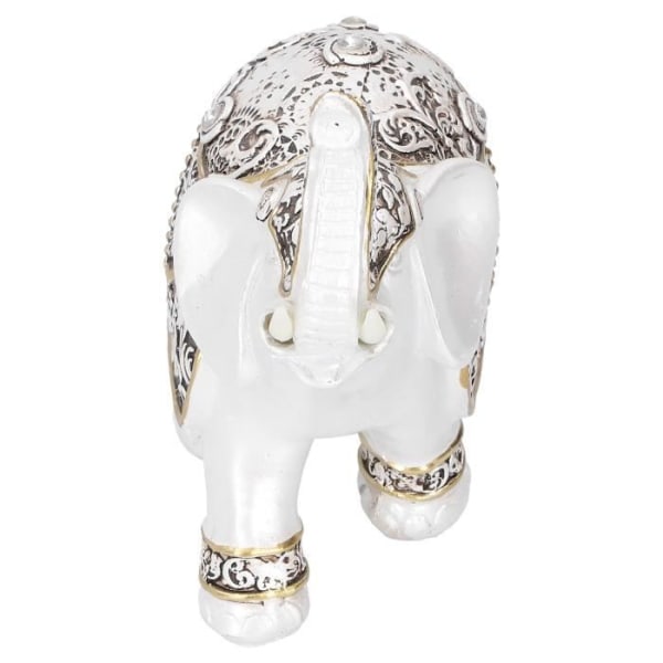 HURRISE Elefantprydnader Harts Elefant Feng Shui Staty Rikedom Lucky Figurine Hantverk Hemmakontor Inredning Present