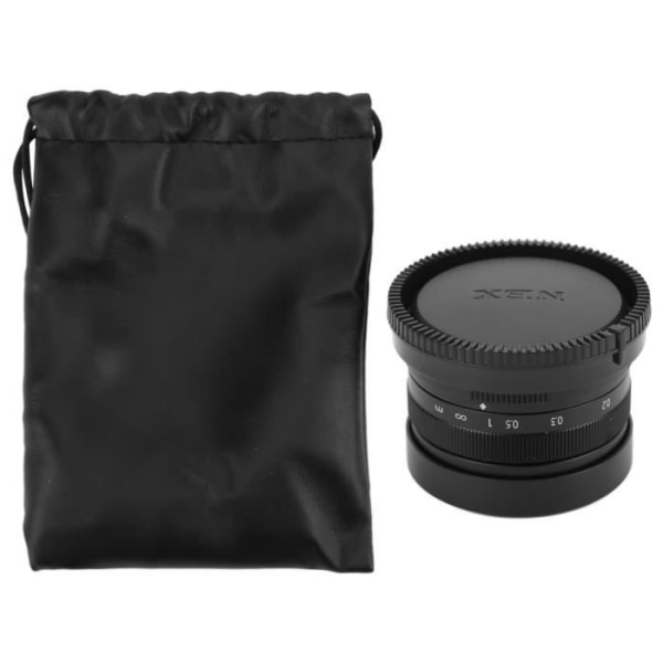 HURRISE Ultravidvinkelobjektiv 10mm F5.6 NEX Ultravidvinkel Fisheye-objektiv för Sony